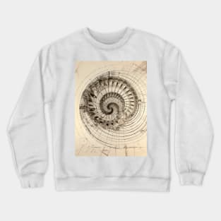 Fibonacci Sequence: Fibonacci Abstract Crewneck Sweatshirt